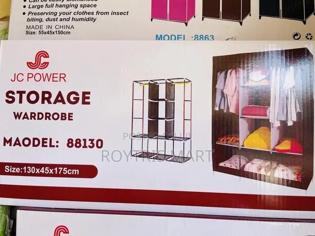 3 in 1 Plastic Wardrobe · Photo 1