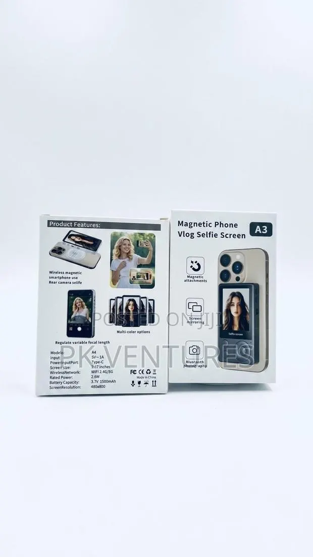A3 Magnetic Phone Vlog Selfie Screen · Photo 1