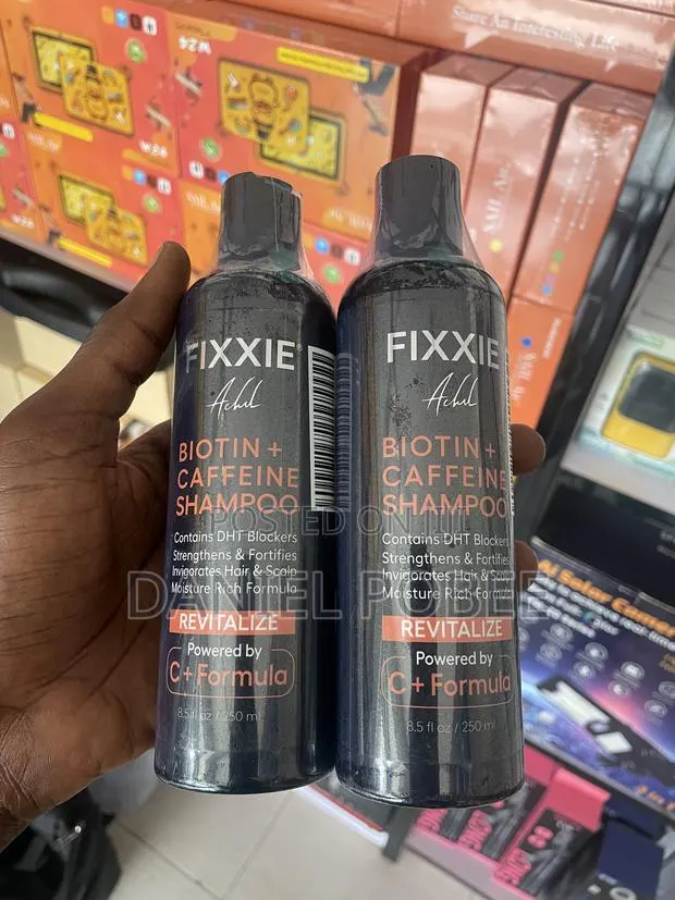 FIXXIE Aful Biotin + Caffeine Shampoo – Contains DHT Blockers | · Photo 1