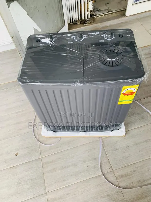 Grab the New the Nasco NASTT-JS110 11kg Twin Tub Washing Machine · Photo 1