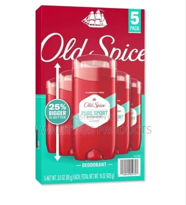 Old Spice Pure Sport Deodorant - 5 Pack · Photo 1