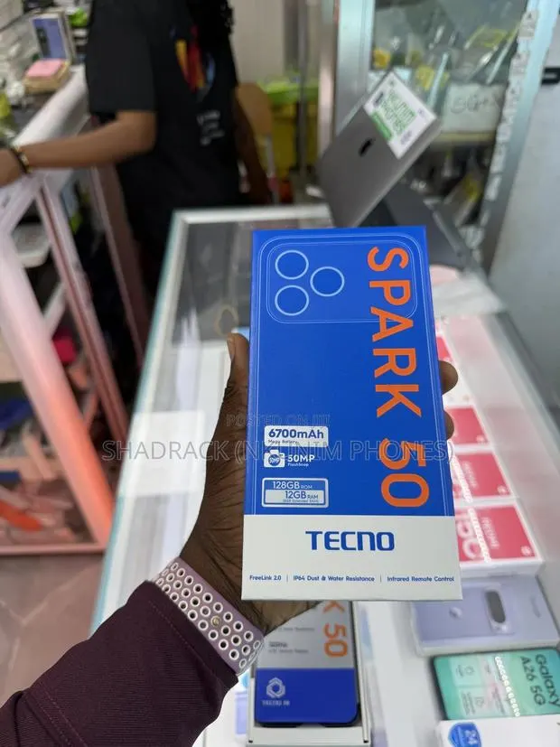 New Tecno Spark 50 128 GB Black · Photo 1
