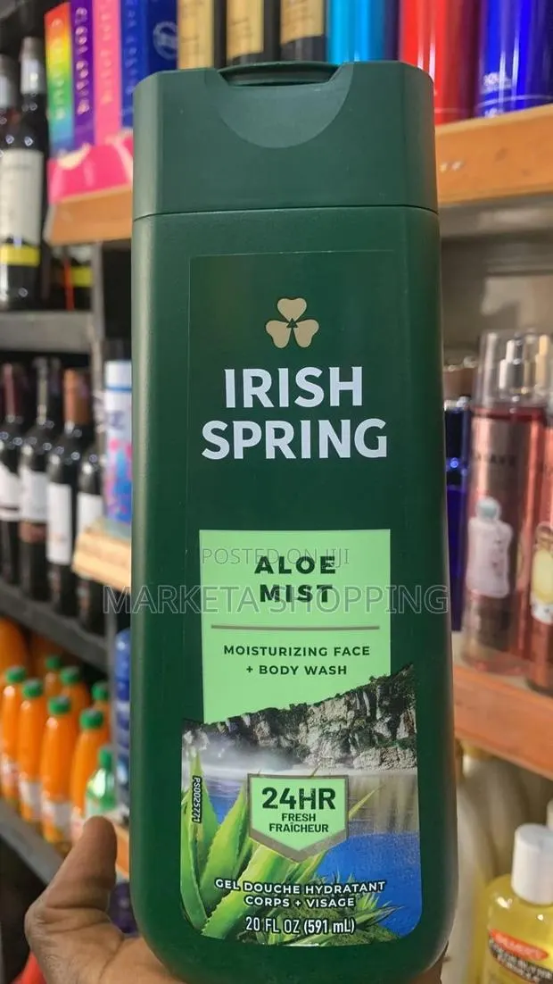 Irish Spring 591ml Shower Gel Aloe Mist · Photo 1