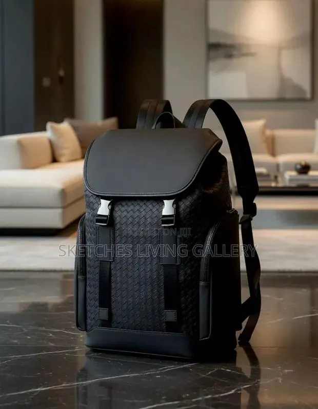 Classic Leather Backpack · Photo 1