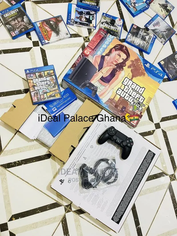 Brand New Playstation 4 Slim. Grand Theft Auto v Edition · Photo 1