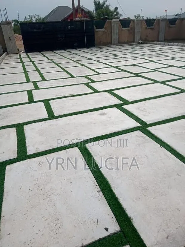 Concrete Stamping Floor and Landscaping · Photo 1