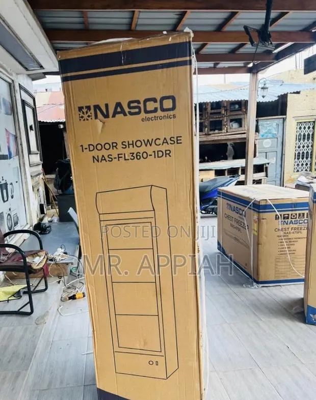 Premium Durable Nasco Nas-Fl360-1dr 1 Door Electric Beverage Cooler · Photo 1