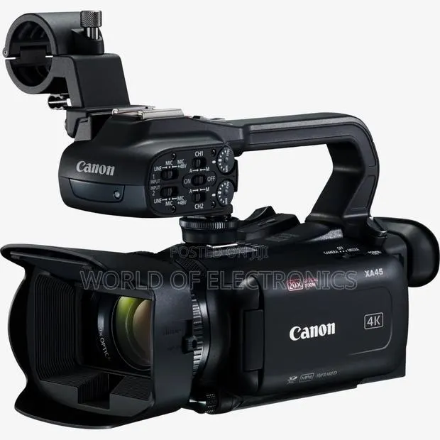 Canon Professional Video Camera Camcorder Xa45 · Photo 1
