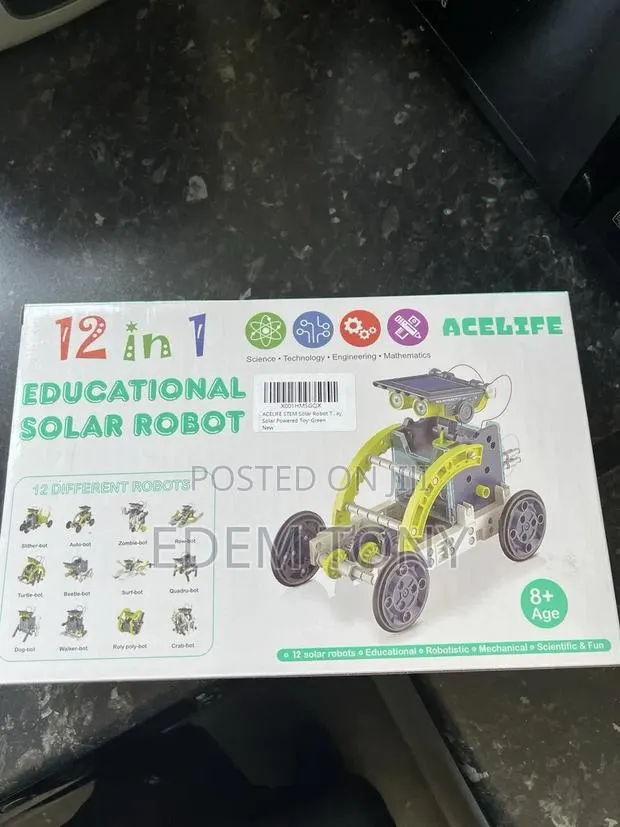 Acelife 12-in-1 Educational Solar Robot Kit · Photo 1