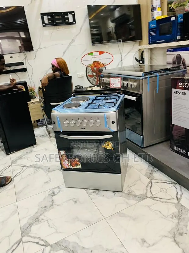 Grab Unique Ferre 60x60cm 2+2 Burner Freestanding Gas Cooker With Oven · Photo 1