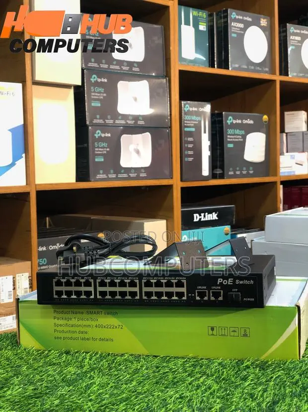 Generic 24 Port Smart Poe Switch · Photo 1