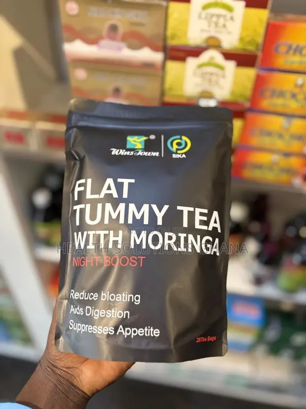 Flat Tummy Tea With Moringa for Digestion Wellness Support · Photo 1
