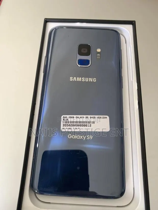 New Samsung Galaxy S9 64 GB Blue · Photo 1