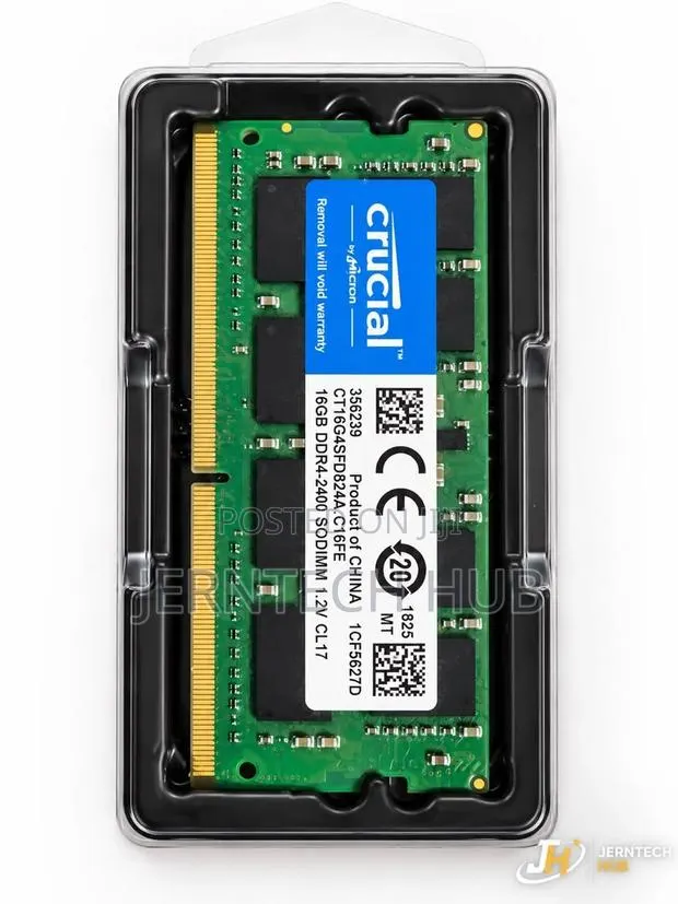 Crucial 16gb DDR4-2400 Laptop RAM - Slightly Used · Photo 1