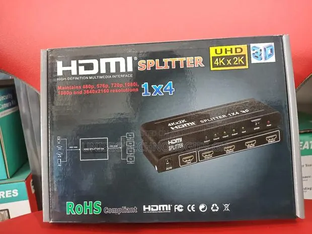 Four Way HDMI Power Splitter · Photo 1