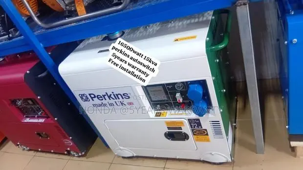 Perkins 15kva 16500wat Generator for Critical Infrastructure · Photo 1