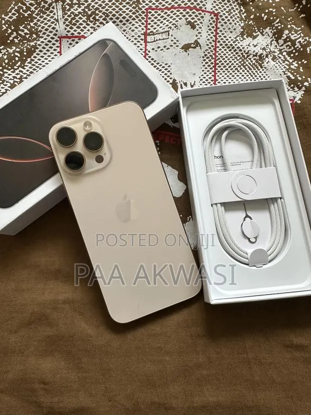 New Apple iPhone 16 Pro Max 512 GB Gold · Photo 1