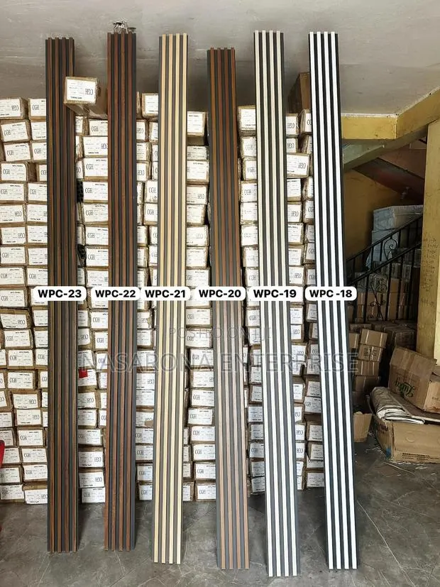 WPC Fluted Wall Pannels 10ft by 6inches · Photo 1
