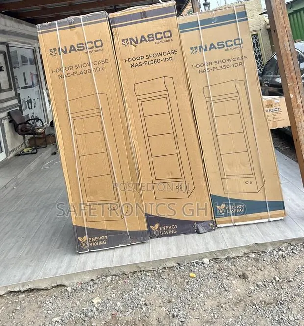 Essential New Nasco 288ltrs Single Door Display Fridge (Nas-Fl350-1dr) · Photo 1