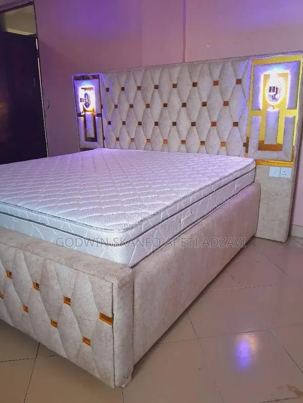 King Size Bed Frame and Mattress Available · Photo 1