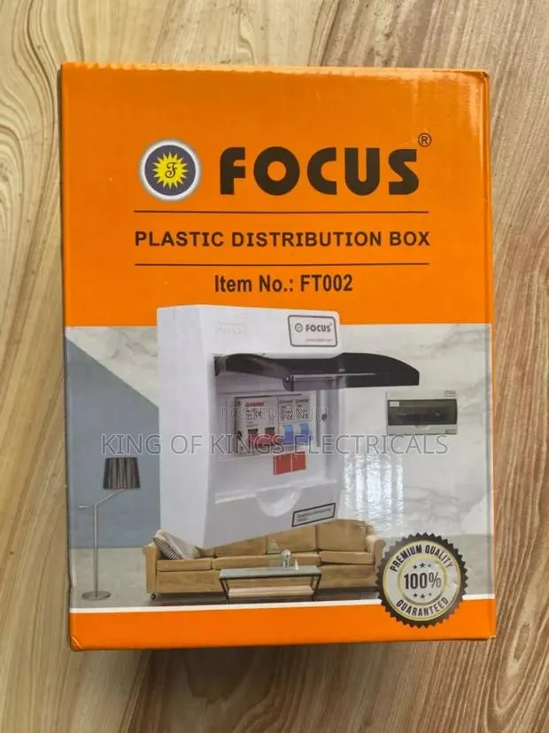Focus Plastic Distribution Box – 2 Way (Ft002) · Photo 1
