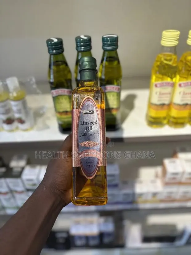 Linseed Oil 500ml for Heart, Skin Omega-3 Support · Photo 1