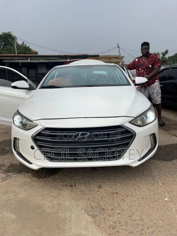 Hyundai Elantra ECO 2018 White · Photo 1