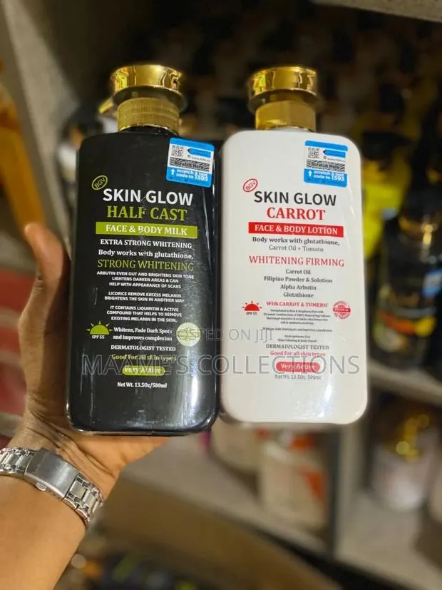 Skin Glow Half Cast and Carrot Face and Body Lotion. · Photo 1
