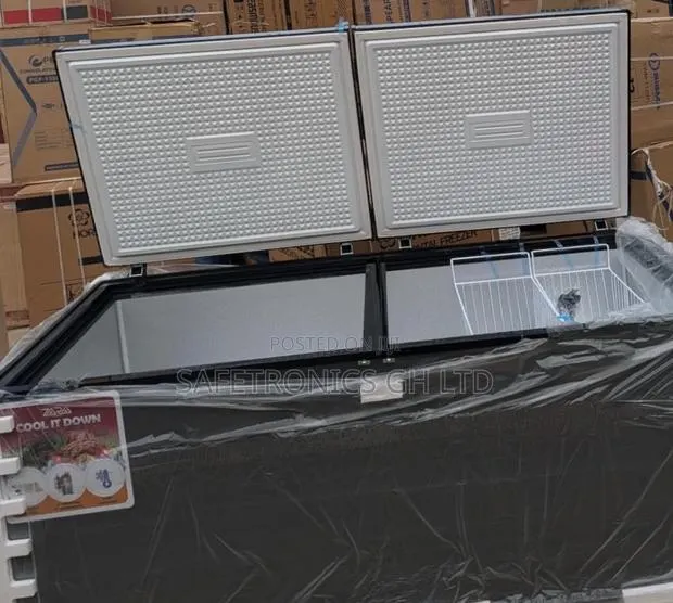 Classic Fast Zara 725 Liters Grey Zara-900fl-S Doubledoor Freezer · Photo 1