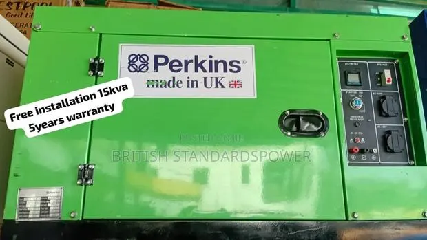 15KVA PERKINS Silent Diesel Genset 15kva · Photo 1