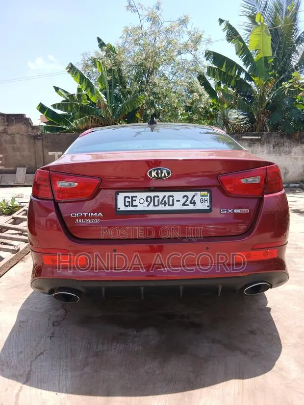 Kia Optima SX Turbo 4dr Sedan (2.0L 4cyl Turbo 6A) 2015 Burgundy · Photo 1