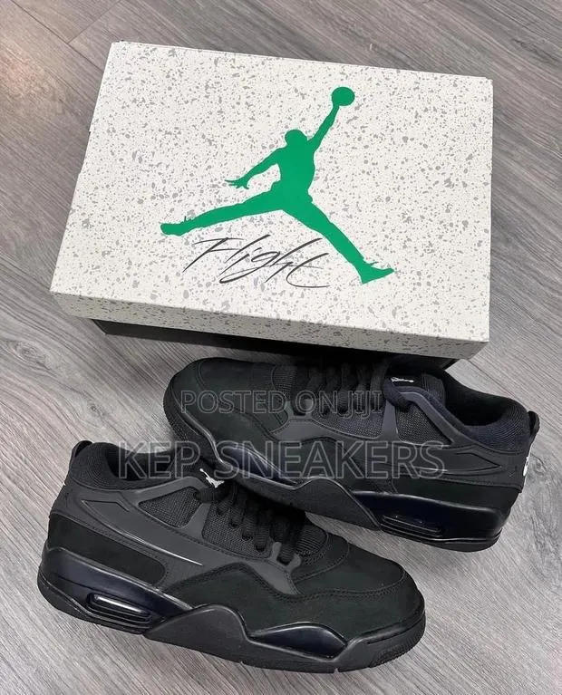 Nike Air Jordan 4 RM "Black Cat" · Photo 1