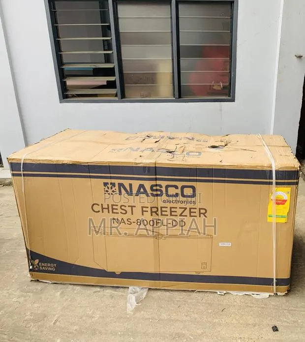Energy Efficient Nasco Nas-850fl -Dd 600L Chest Freezer(Gray) · Photo 1