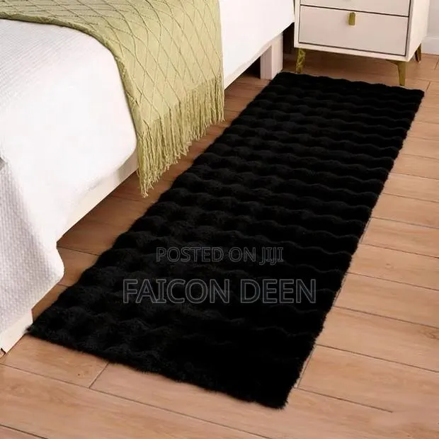 Top Notch Fluffy Bedside Thick Fluffy Carpets (In Diff Colors · Photo 1