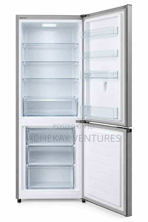 Hisense Refrigerator264 Lites Double Door Bottom Freezer · Photo 1