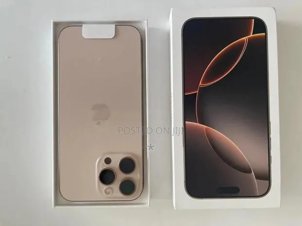 New Apple iPhone 16 Pro Max 256 GB Gold