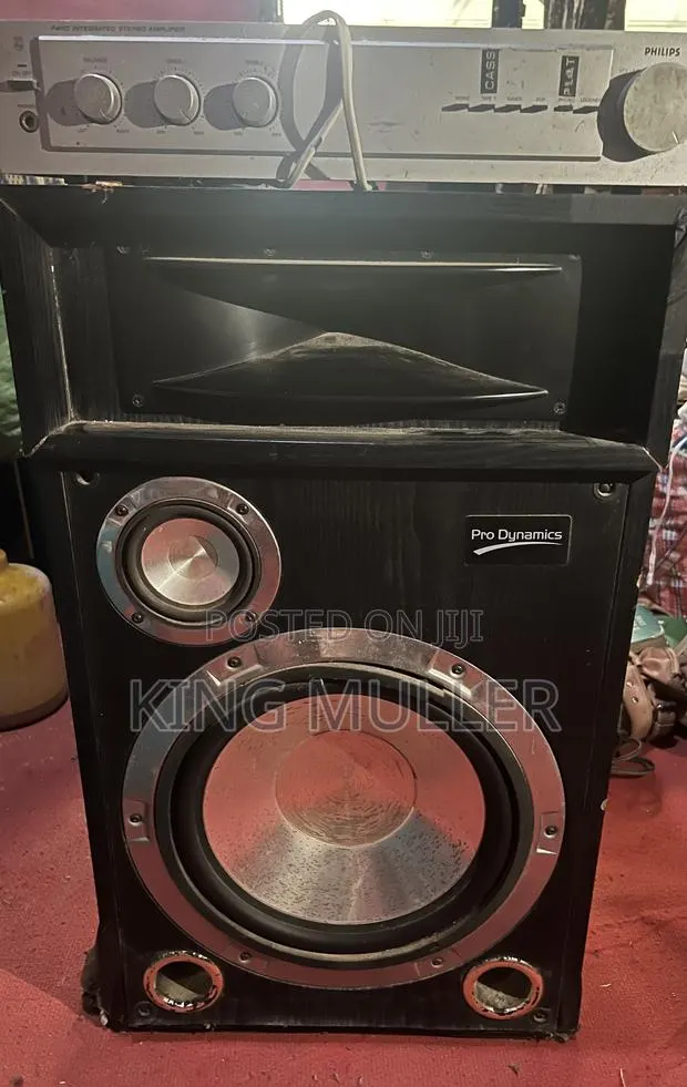 Amp and Big Speaker · Photo 1