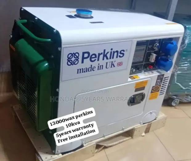 Stop Energy Drain With 10kva 13000wax Perkins Generator · Photo 1