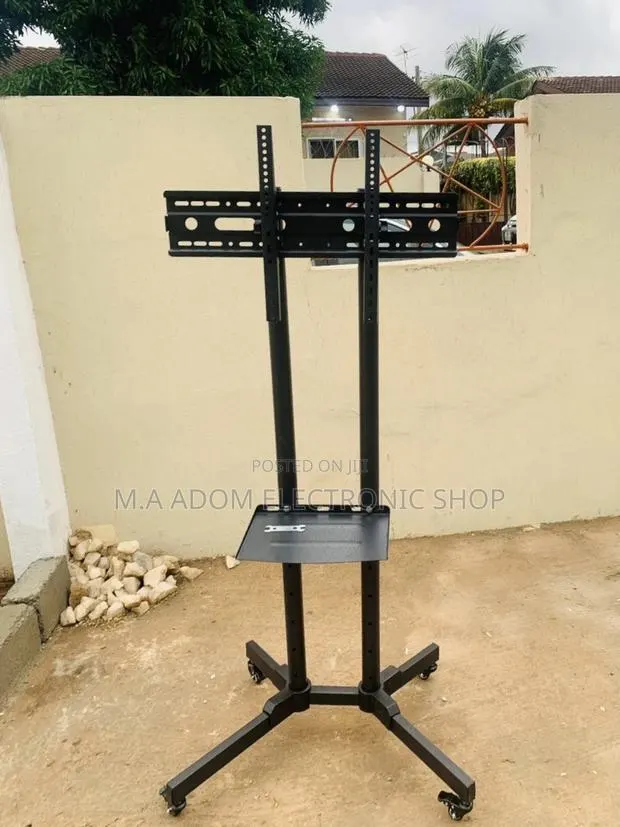 Reliable Moveable Tv Trolly for 32” to 70”(Black). · Photo 1