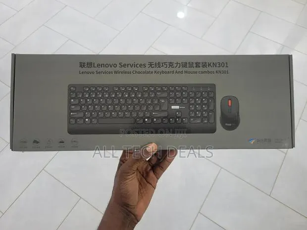 Lenovo Services Wireless Kn301 Keyboard and Mouse Combo · Photo 1