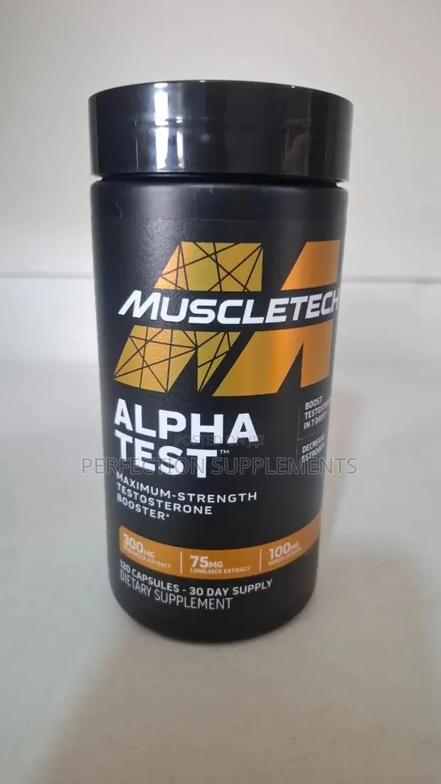 Muscletech Apha Test Testosterone Boosting Supplement · Photo 1