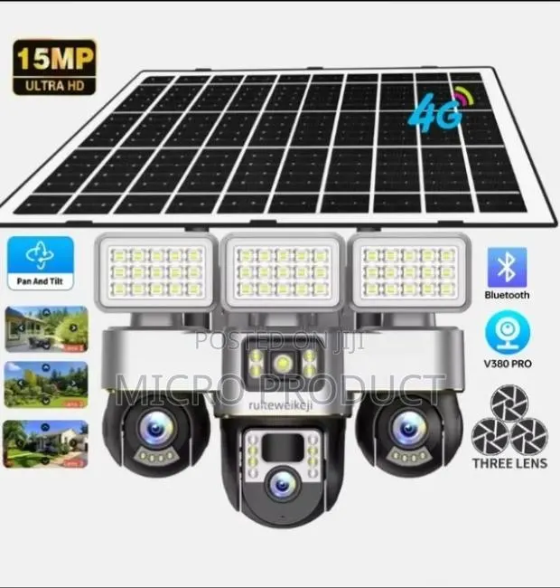 Solar 4G 3 Lens Camera · Photo 1