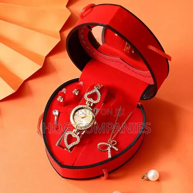 Ladies Watch Necklace Birthday Gift Set Box in Accra-Fast Delivery · Photo 1
