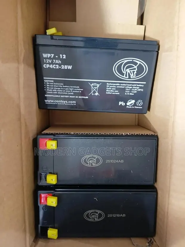 12V 7Ah Rechargeable Sealed Lead Acid Battery for Sale · Photo 1