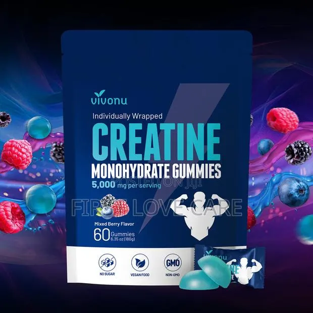 Creatine Gummies - 5000mg Creatine Monohydrate Per Serving · Photo 1