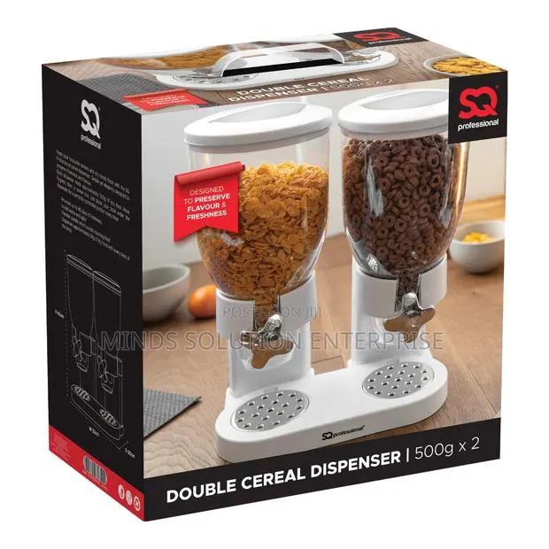 Sqprofessional Double Cereal Dispenser 500g*2 · Photo 1