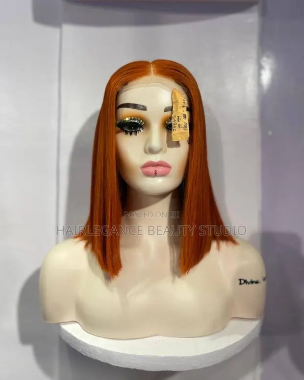Ginger Colour Double Drawn Straight 12" · Photo 1