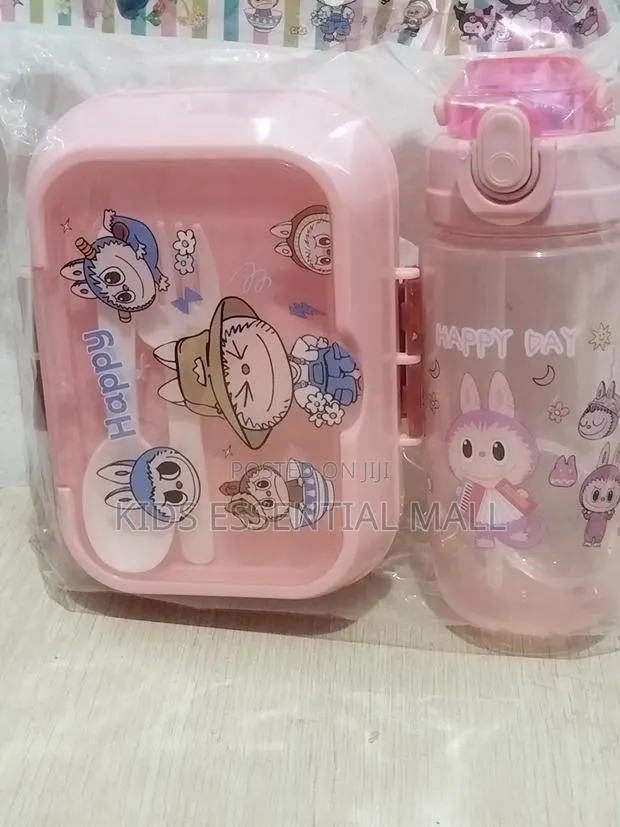 Labubu Lunch Bowl and Water Bottle · Photo 1