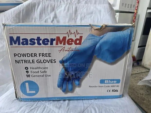 Powder Free Nitrile Gloves · Photo 1