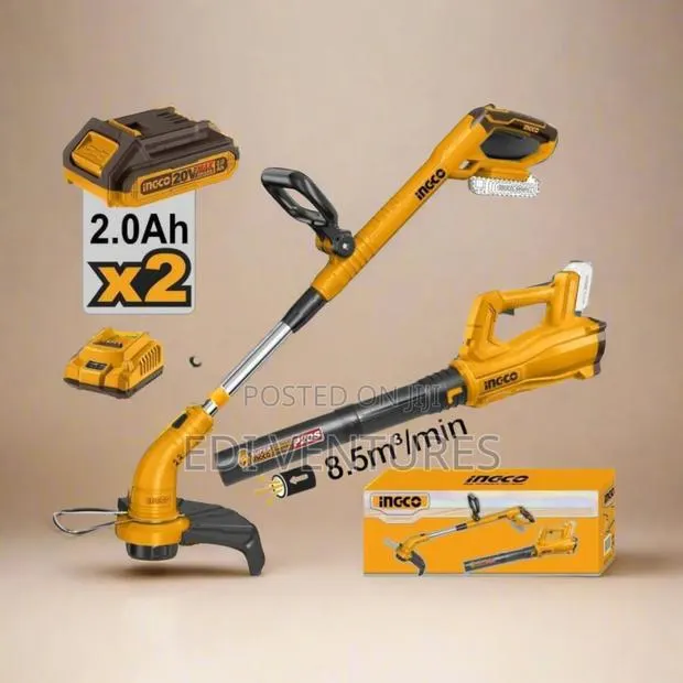Ingco Cordless 2 PCS Combo ( Trimmer and Blower) Cosli240203 · Photo 1